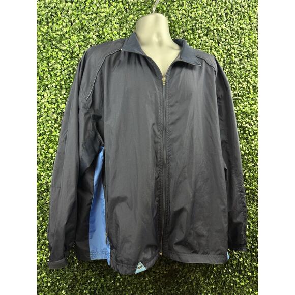 Vintage Starter Windbreaker Jacket‎ Men’s XL Blue Back Pocket - Picture 1 of 11